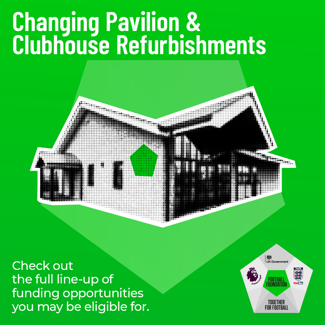 Looking to make improvements to your pavilion or clubhouse that'd make it safer, increase your income streams or support participation? Find out if you are eligible for a @FootballFoundtn grant and learn more about how we can help you secure one ▶️ bit.ly/HFA-FF24