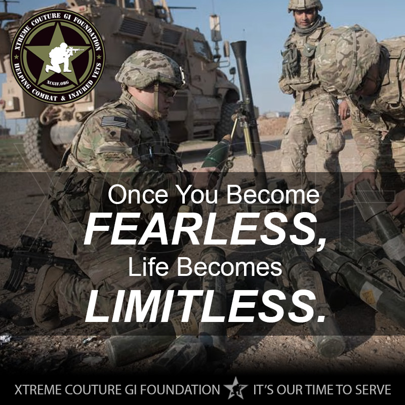Once You Become FEARLESS, Life Becomes LIMITLESS. #MondayMotivation #XCGIF #SupportOurVeterans
.
#ptsd #tbi #VeteranSupport #veterans #combatvets #ItsOurTurnToServe #military #xcgif