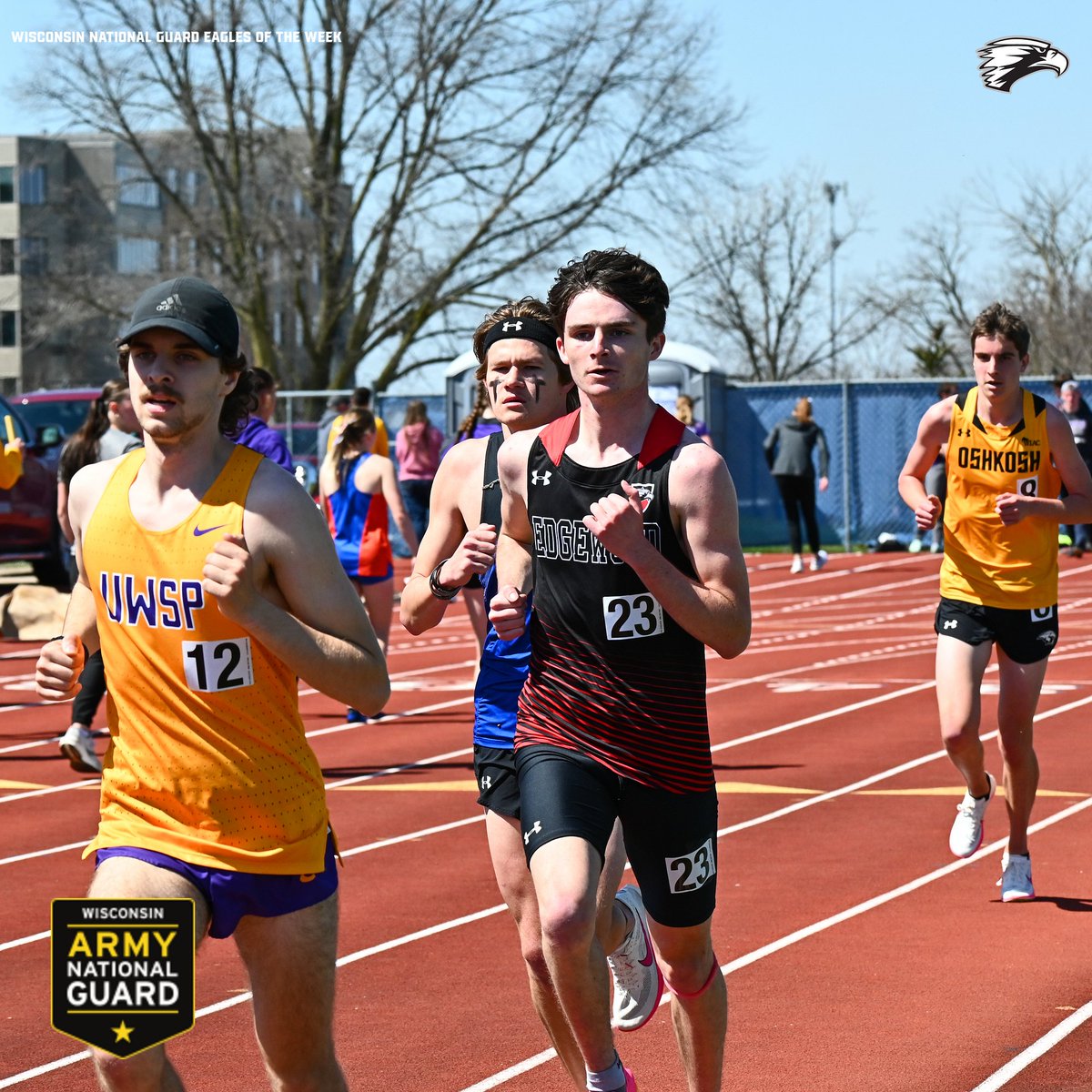Edgewood Eagles (@edgewoodeagles) on Twitter photo Wisconsin National Guard <a href="/EwoodXCTF/">Edgewood XC & TF</a> Student-Athletes of the Week: <a href="/ally_verbs/">Allyson Verbauwhede</a> & Paul Carty
🦅Verbauwhede set the school record in the 5,000-meter run on Friday night at UW-Platteville. Also finished 3rd in the 1,500
🦅Carty finished third in the 5,000-meter run on Saturday Wisconsin National Guard <a href="/EwoodXCTF/">Edgewood XC & TF</a> Student-Athletes of the Week: <a href="/ally_verbs/">Allyson Verbauwhede</a> & Paul Carty
🦅Verbauwhede set the school record in the 5,000-meter run on Friday night at UW-Platteville. Also finished 3rd in the 1,500
🦅Carty finished third in the 5,000-meter run on Saturday