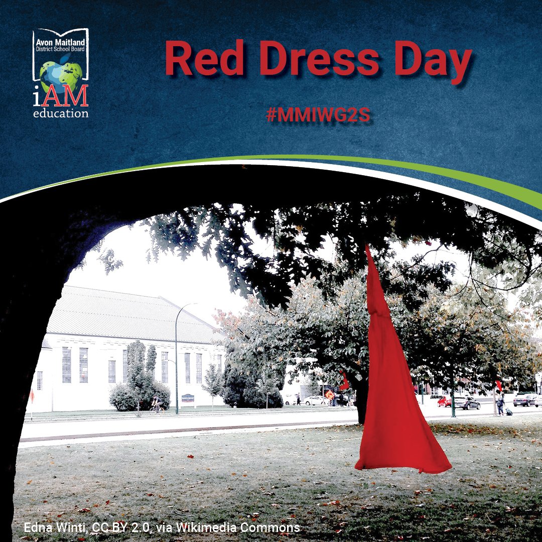 yourschools's tweet photo. On May 5th, let's honor Red Dress Day, a vital moment of reflection for Missing and Murdered Indigenous Women, Girls, and Two-Spirit individuals.
Let's stand together to remember the roughly 4000 #MMIWG2S individuals in Canada.
Learn more at https://t.co/GHZ1a213lR

#RedDressDay https://t.co/3xSsN52T4Q