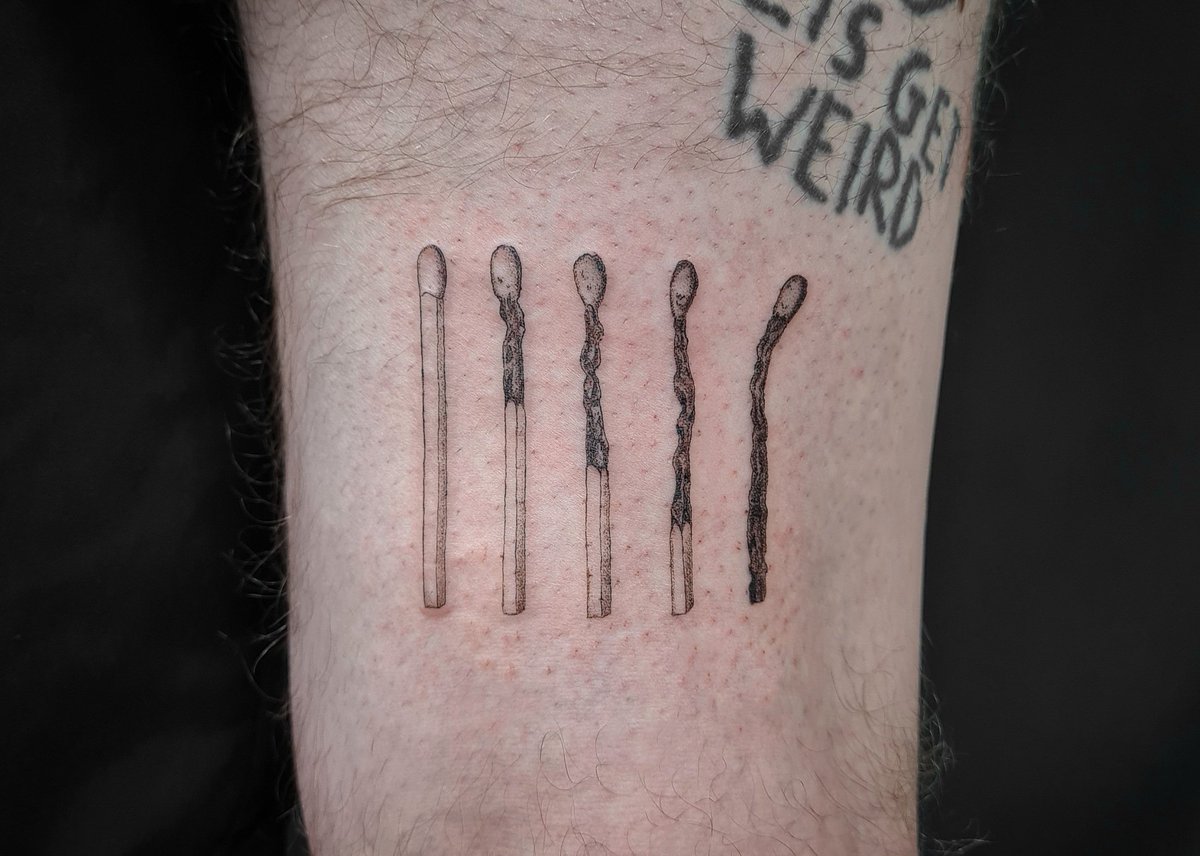 Dotwork matches 💙