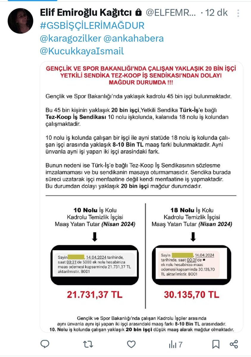 #Gsbişçilerimağdur