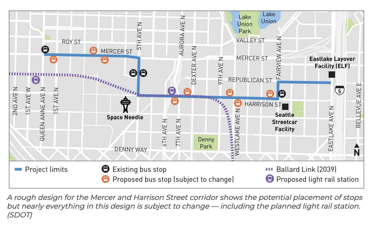 Seattle will send transit zig-zagging all over the place before they will just close a redundant freeway ramp to cars. theurbanist.org/2024/04/15/sea…