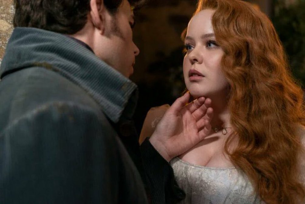 artemis_eureka's tweet photo. “You are angry with me still?”

“Yes,” Penelope swallowed thickly.

“You are angry with me…” Colin gently traced the outline of her jaw in a tortuously slow manner,  eyes flitting to her lips, “yet you still wear the necklace I gave?” https://t.co/tTO0toJEnq