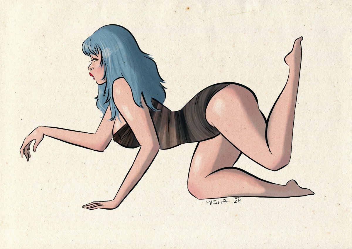 MishaPinupArt tweet media