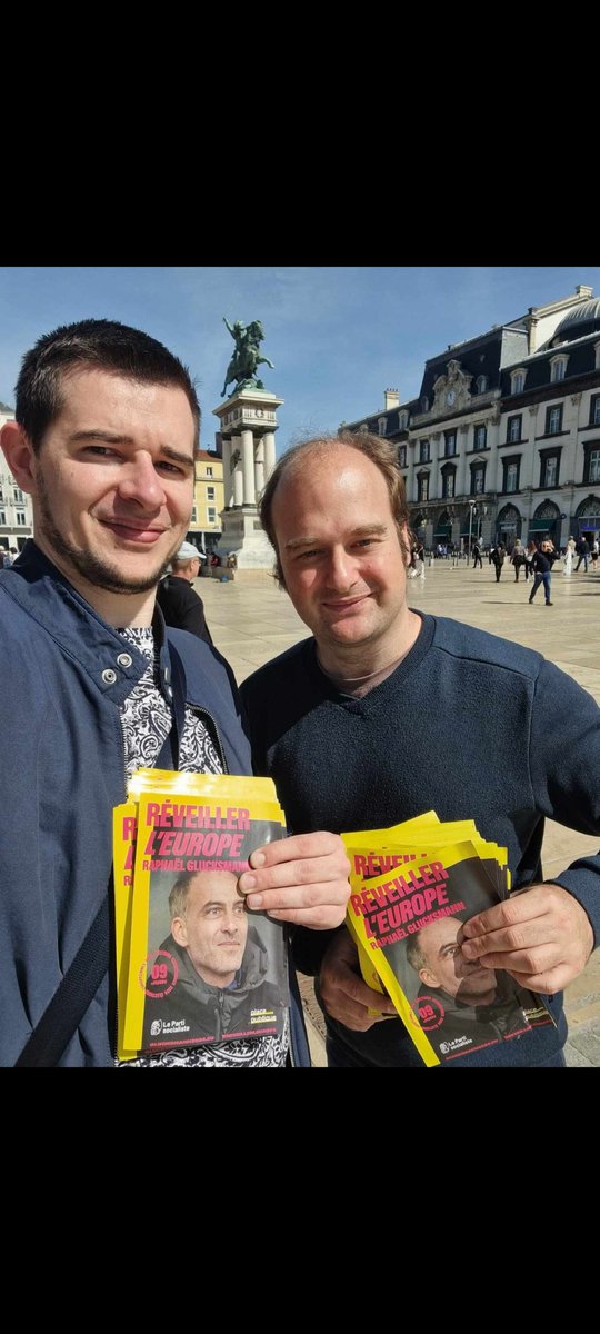 De Clermont-Ferrand à Nantes, nous étions pleinement mobilisés ce week-end pour soutenir la liste portée par @rglucks1 

Face à l'arnaque du Rassemblement national, nous sommes la seule alternative.

Le 9 juin, à nous de créer la surprise.

Le combat continue ! #ReveillerLEurope