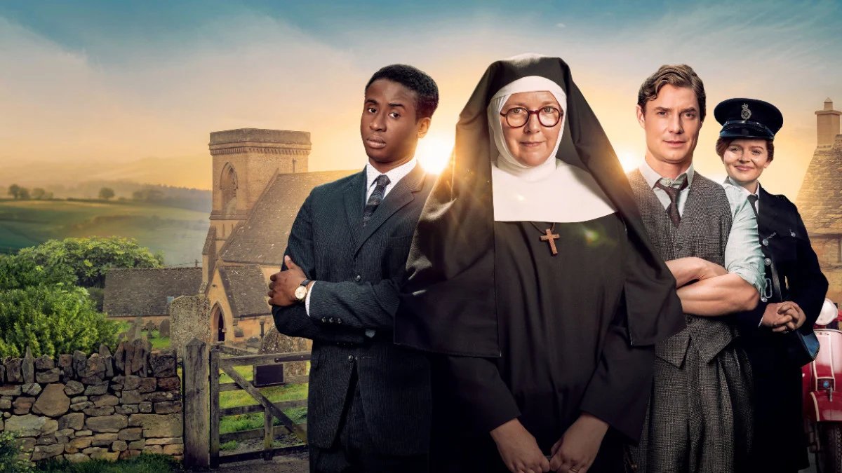 Sister Boniface Mysteries streams NOW on Britbox, with JACK GOLDBOURNE (@JackGouldbourne) as Normal Whalley!⭐️