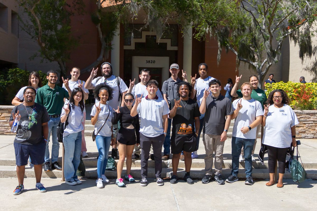 We want to thank students and advisors from the NSF-funded Louis Stokes Alliance for Minority Participation (LSAMP) Tampa Bay Bridge to the Baccalaureate (B2B) program for recently visiting the USF College of Engineering!