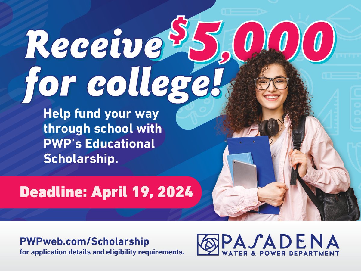 In case you missed it, the deadline for PWP's Scholarship has been extended to THIS Friday, April 19! High school seniors: If you didn't submit your application yet, now is your last chance to earn up to $5,000 towards your college education. Apply now at PWPweb.com/Scholarship!