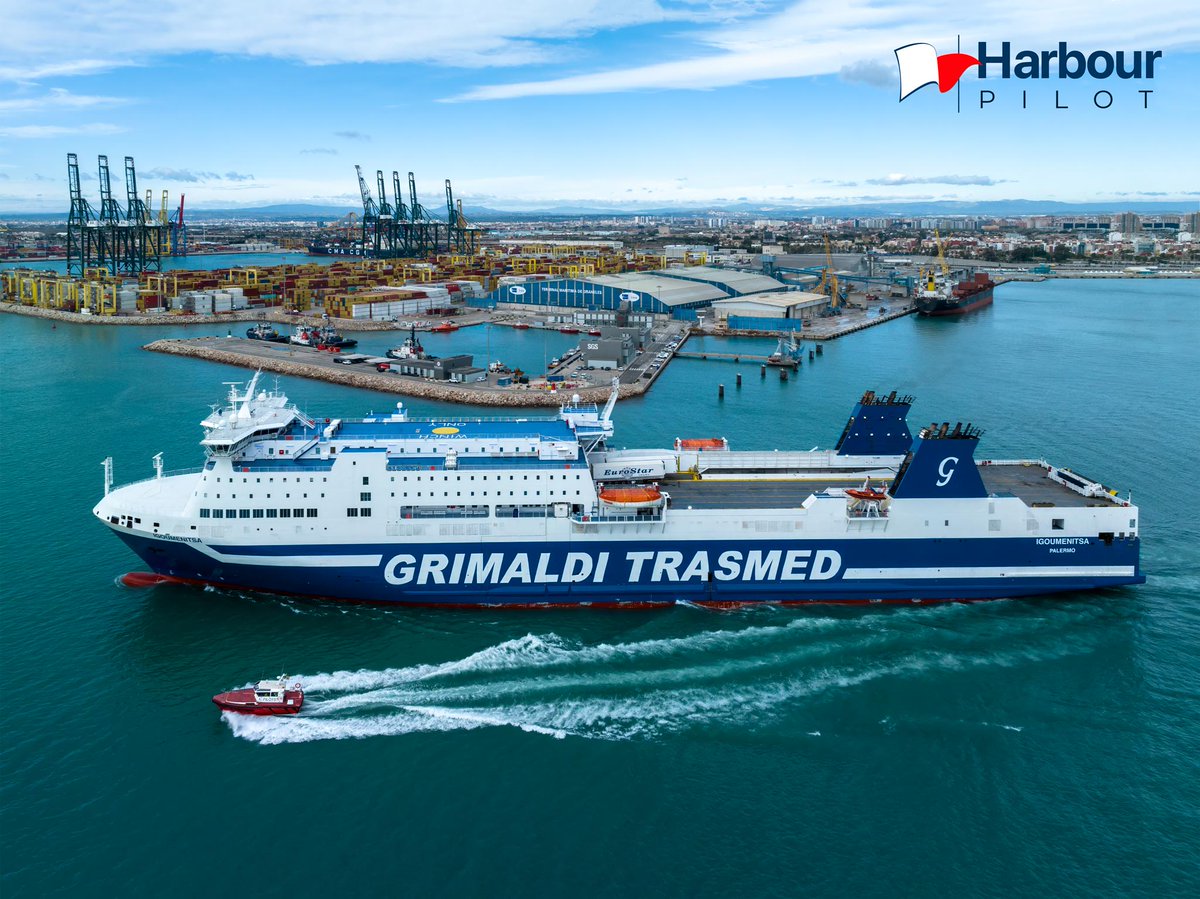 Igoumenitsa outbound Valencia port. harbourpilot.es/wp-content/upl… #shipping