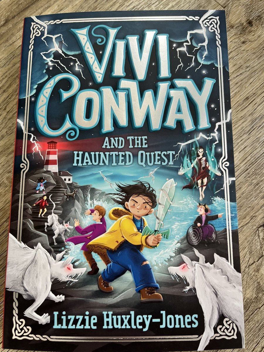 #ViviConway is back in Vivi Conway & the Haunted Quest coming 2/5/24 for 9+. Will Arawn reappear? Can the gang complete this treasure hunt? It seems their quest is only just beginning… @littlehux Thanks @_KnightsOf @ed_pr @sabs_m 📖