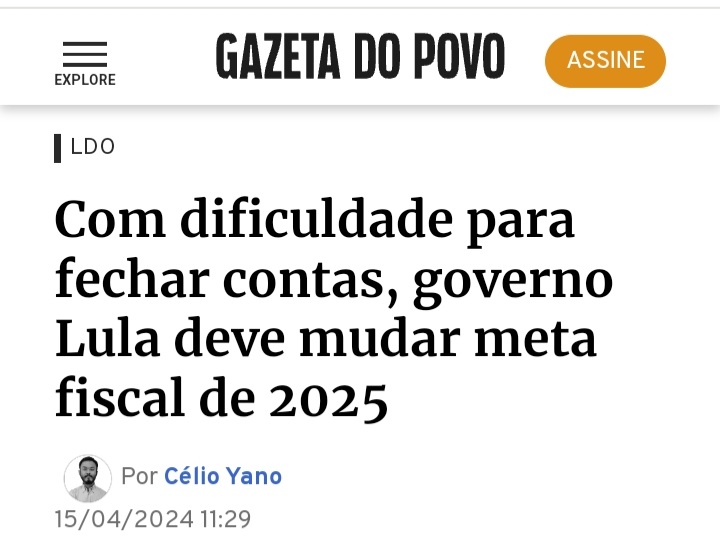 Pra quem gasta mais do que arrecada não precisa ser expert em economia pra saber que as contas não irão fechar.