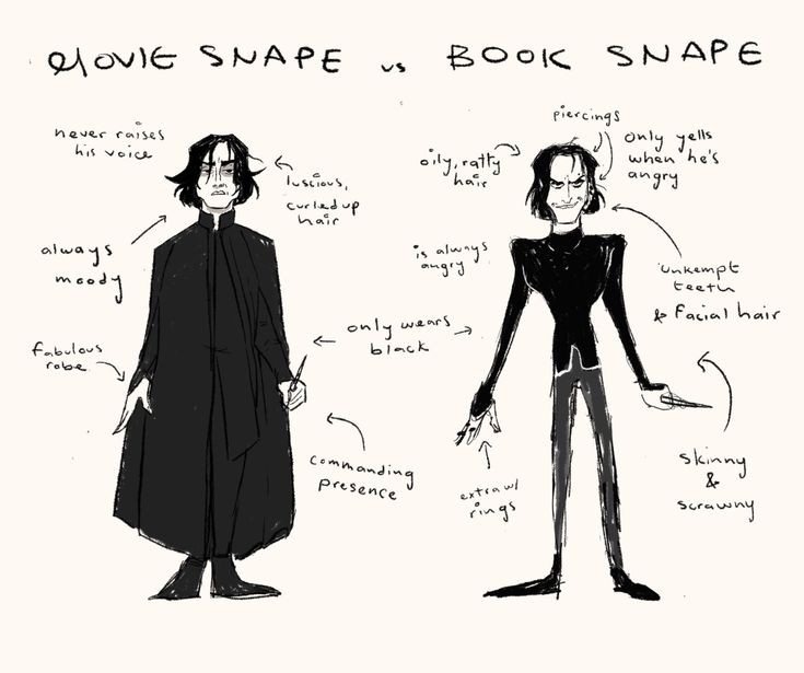 book snape is BETTER.
period