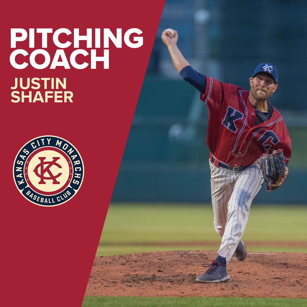 We'd like to welcome former Monarchs pitcher, Justin Shafer, to our coaching staff as the ball club's new Pitching Coach. Read more here > monarchsbaseball.com/kansas-city-mo…