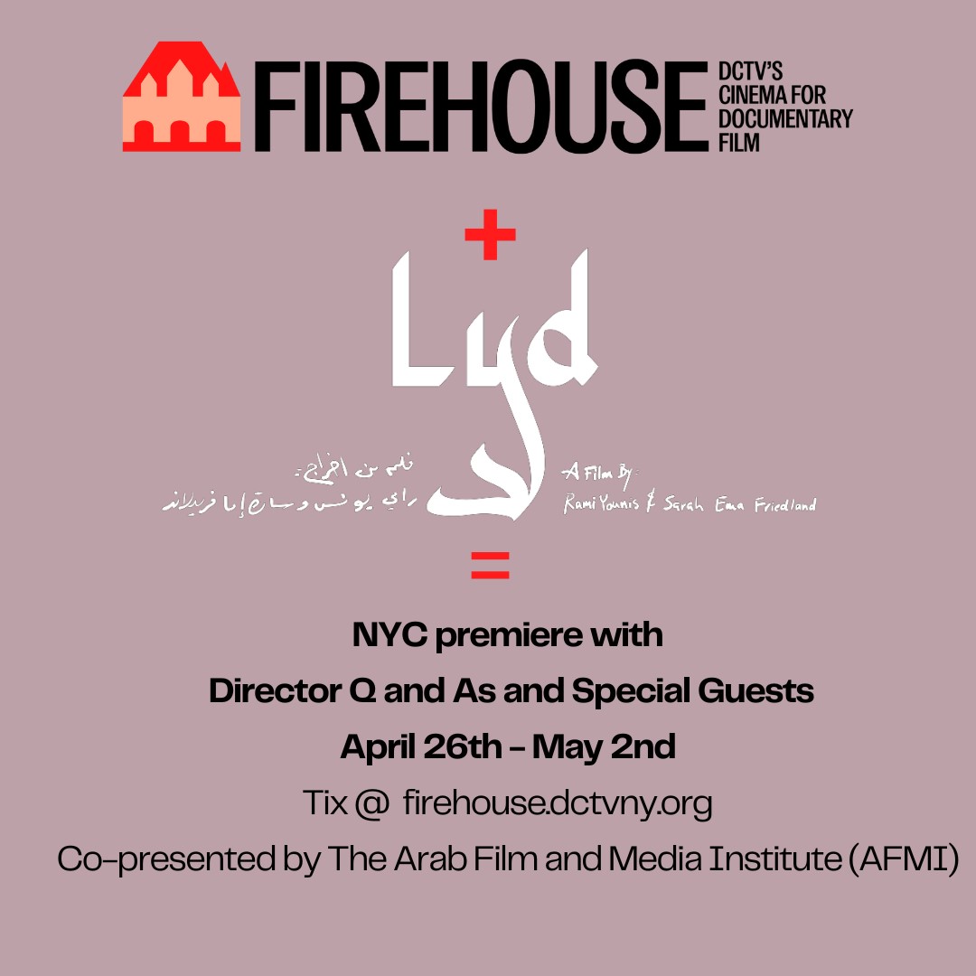 We are proud to announce an exceptional lineup of moderators for LYD’s theatrical run @DCTVny co-presented @arabfilmmedia Much-needed post-screening discussions will take place between the filmmakers and guests + a screening hosted by @JewishCurrents 🎟️ tr.ee/zG0Dn79doc