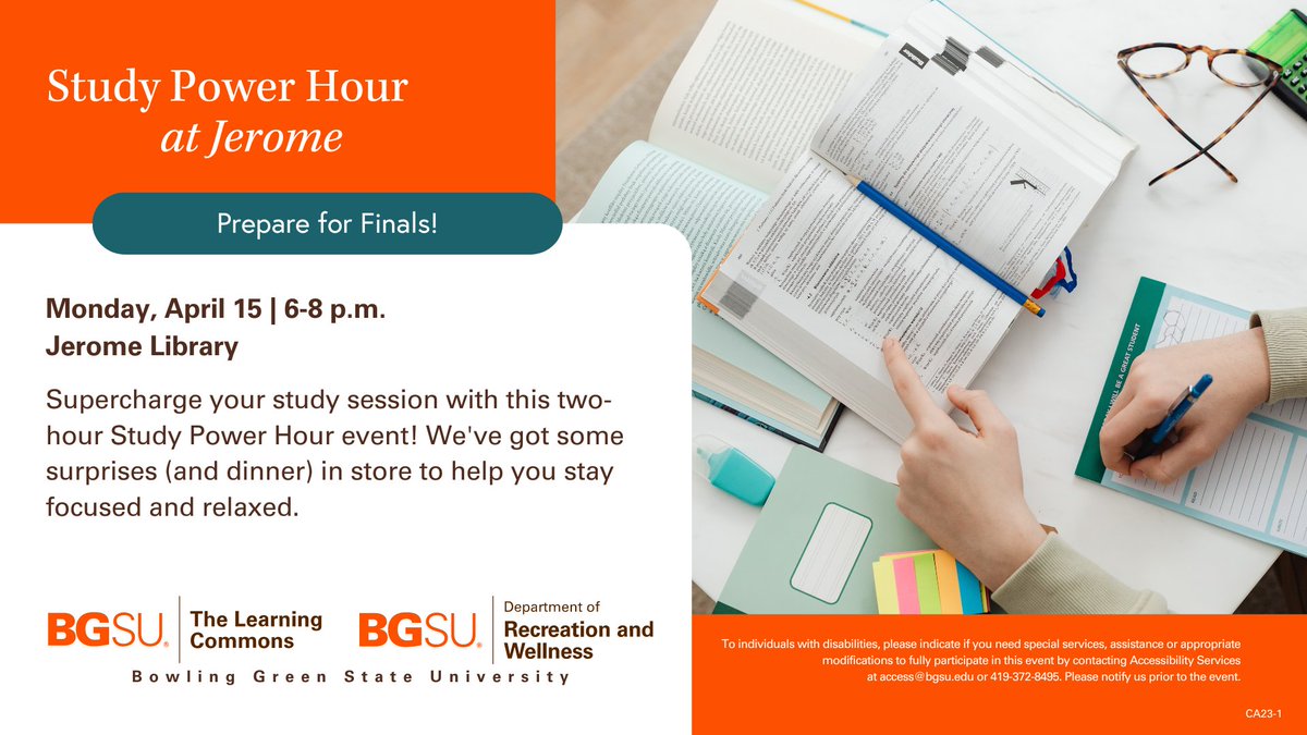 BGSU Library tweet media