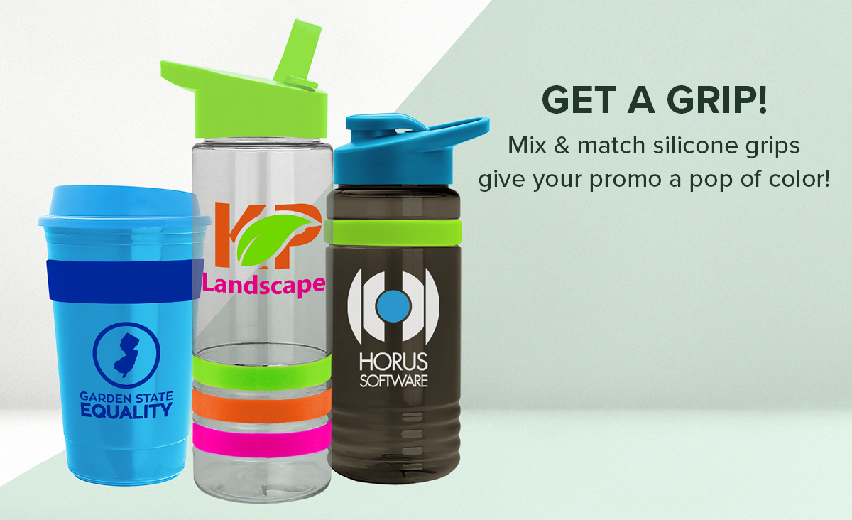 🌈 Mix, match, and hydrate in style with our silicone grips! Add a pop of color to your promo - which colors will you choose? Browse here: garyline.com/product-listin… #DrinkColorfully #HydrationStation #promo #mixandmatch #customize🌟