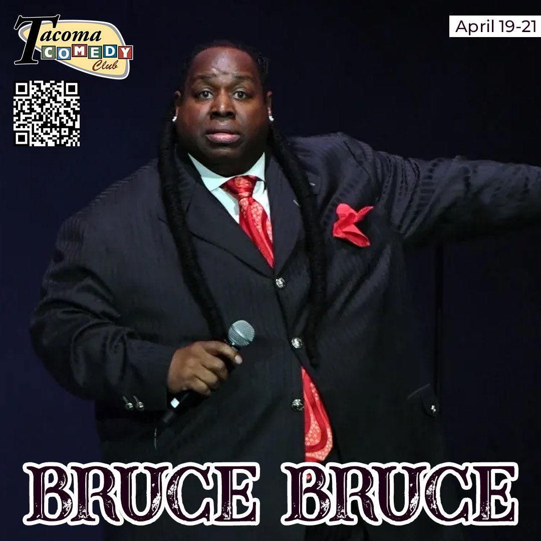 You know what time it is! Time to get those Bruce Bruce tickets because he is taking the stage this weekend downtown!