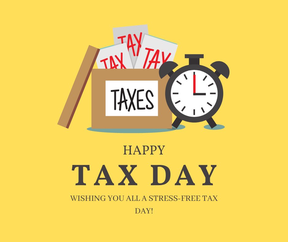 Happy Tax Day everyone! Today is the deadline for filing income tax returns in the United States. Remember to double-check your forms and make sure everything is in order before submitting. While taxes can be a headache, they are an essential part of funding public