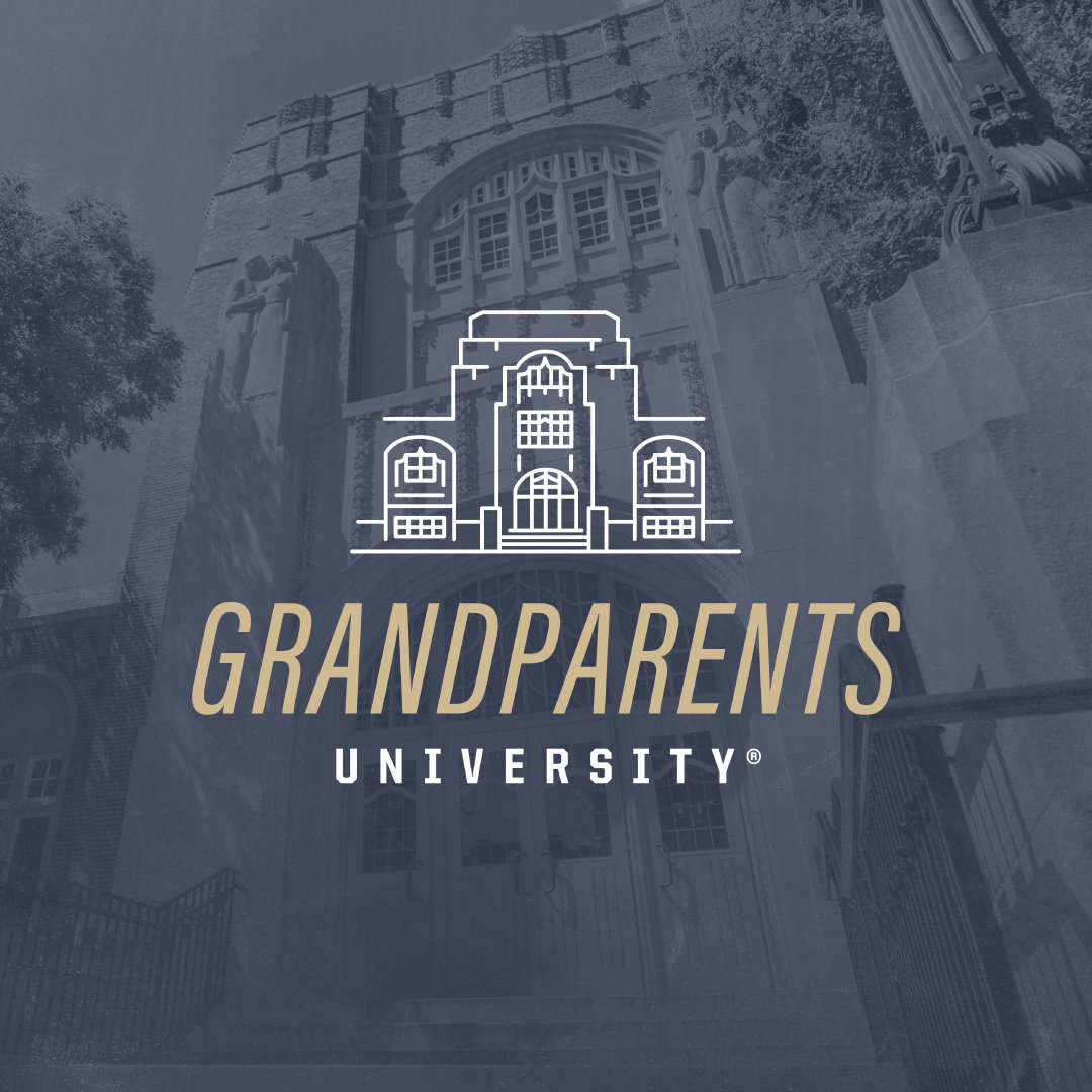 PUPresCouncil's tweet photo. There are still a few spots left for Grandparents University 2024! Join @purdueforlife either July 18–19 or July 25–26 for this incredible opportunity to learn, laugh, and create memories on Purdue’s beautiful West Lafayette campus. Register today: https://t.co/oKVcgay4ee https://t.co/tTrlLwxq2N