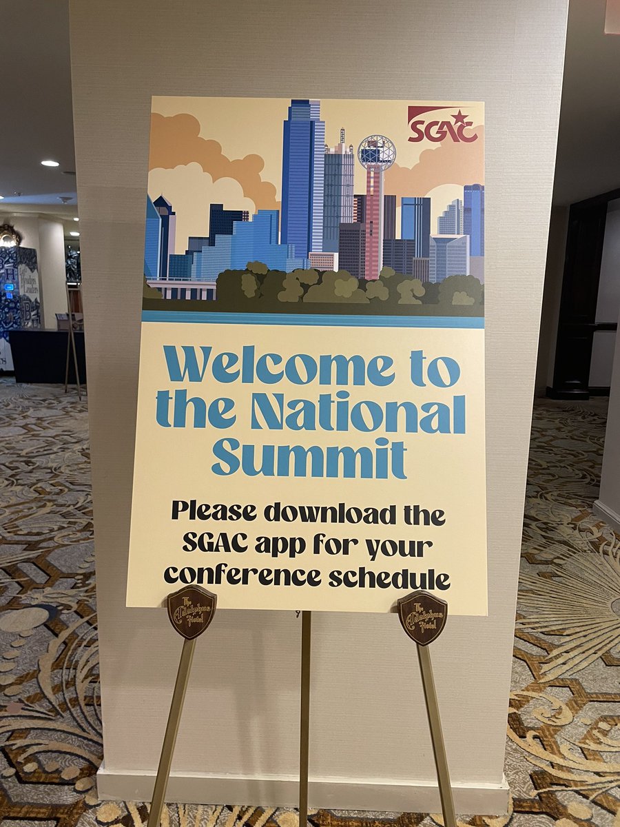 I’m looking forward to this week’s @SGACNews meeting in Dallas, TX. Can’t wait to see a few members of the @TechNetUpdate team. And yes #TagMe. #NSSGAC and #sgacnews