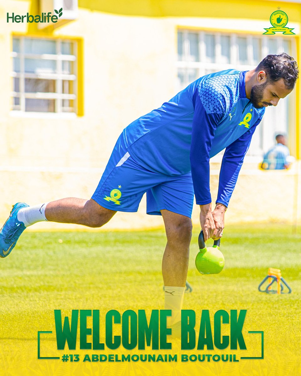 Masandawana let's welcome back AB to the matchday squad! 👆 #Sundowns #SundownsXHerbalife