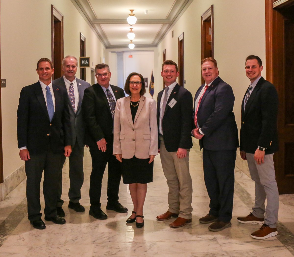 Nebraska’s producers feed our country and the world, and the upcoming Farm Bill should reflect that. I met with @NEporkproducers to discuss ways to keep “farm” in the Farm Bill.