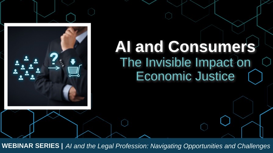 Join us TOMORROW, April 26 @ 2:30pm ET for our FREE webinar: “AI and Consumers: The Invisible Impact on Economic Justice!” Don’t miss our speakers sharing on the impacts of AI on consumers from low-income & marginalized communities. Register ➡️ bit.ly/4aO2gSF