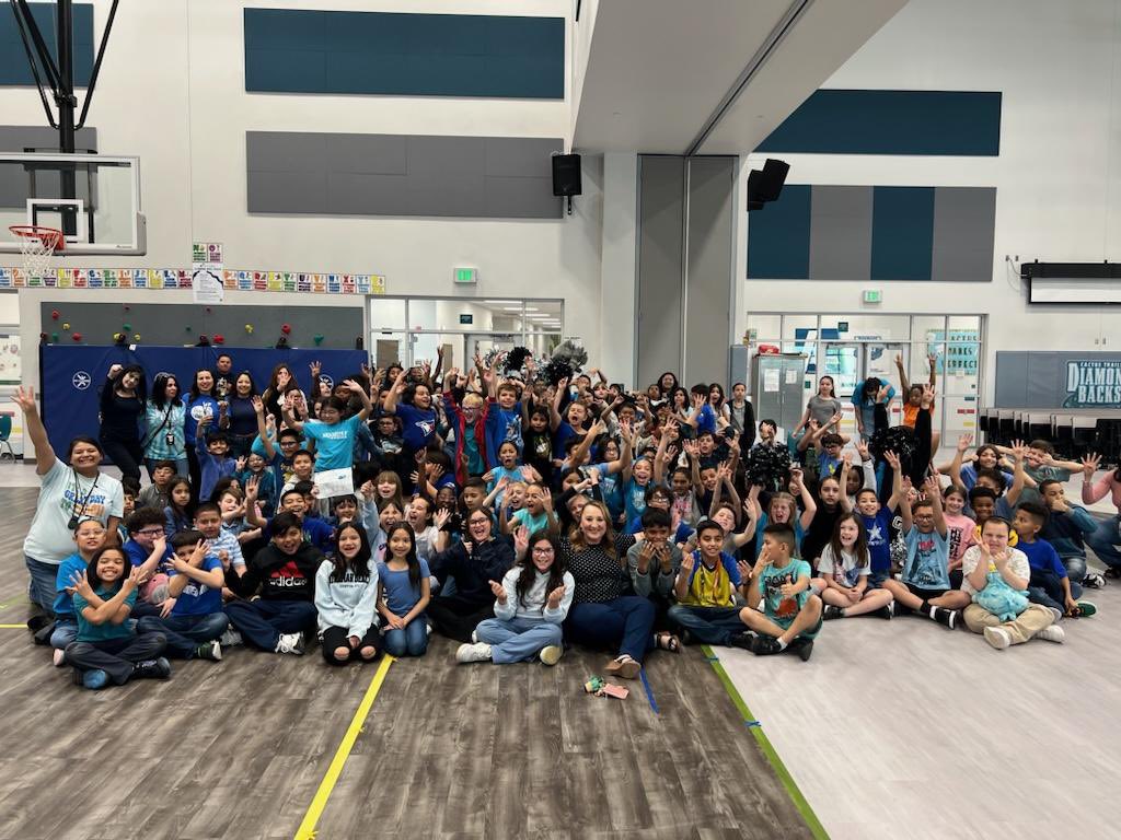 Woohoo! 4th grade wins our annual STAAR Rally games! Way to represent 👏Already starting our STAAR season on a winning note! Let’s get it, Dbacks! 4️⃣🏆 #CactusMakesPerfect