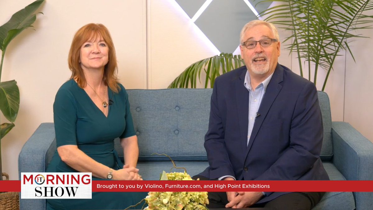 Welcome to the Morning Show hosted by Furniture Today's Editor in Chief Bill McLoughlin. These five industry experts discuss market insights, news analysis, and more. Brought to you by Violino, Furniture.com, and @ExhibitionsHigh. WATCH NOW: bit.ly/3Ufta0m