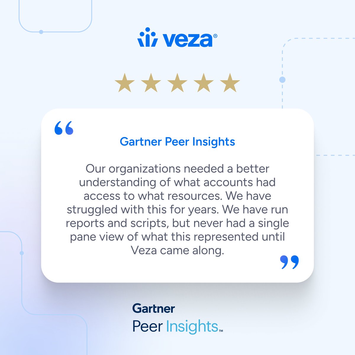 We're honored to have such an incredible network of customers and peers and even more thrilled to see them share their stories on #GartnerPeerInsights. Read more 👉 gartner.com/reviews/market… #identitysecurity #cloudsecurity #cybersecurity