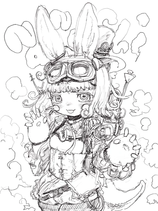 3ヶ月前↑にも描いていた
比べると絵が柔らかくなった〜 