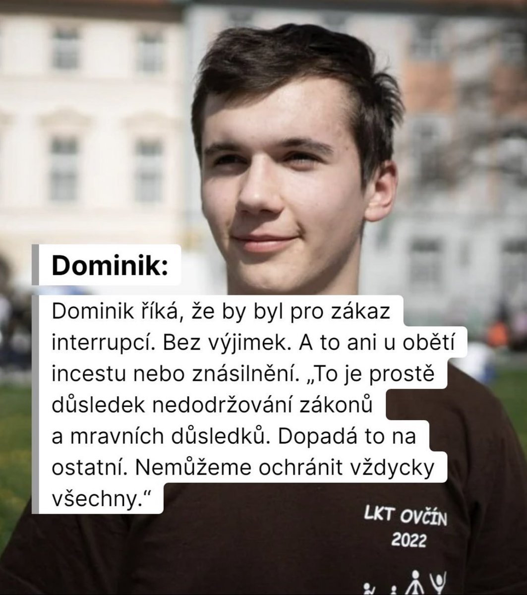 Dominiku strčte si svuj nazor zpatky odkud pochazi (z prdele)