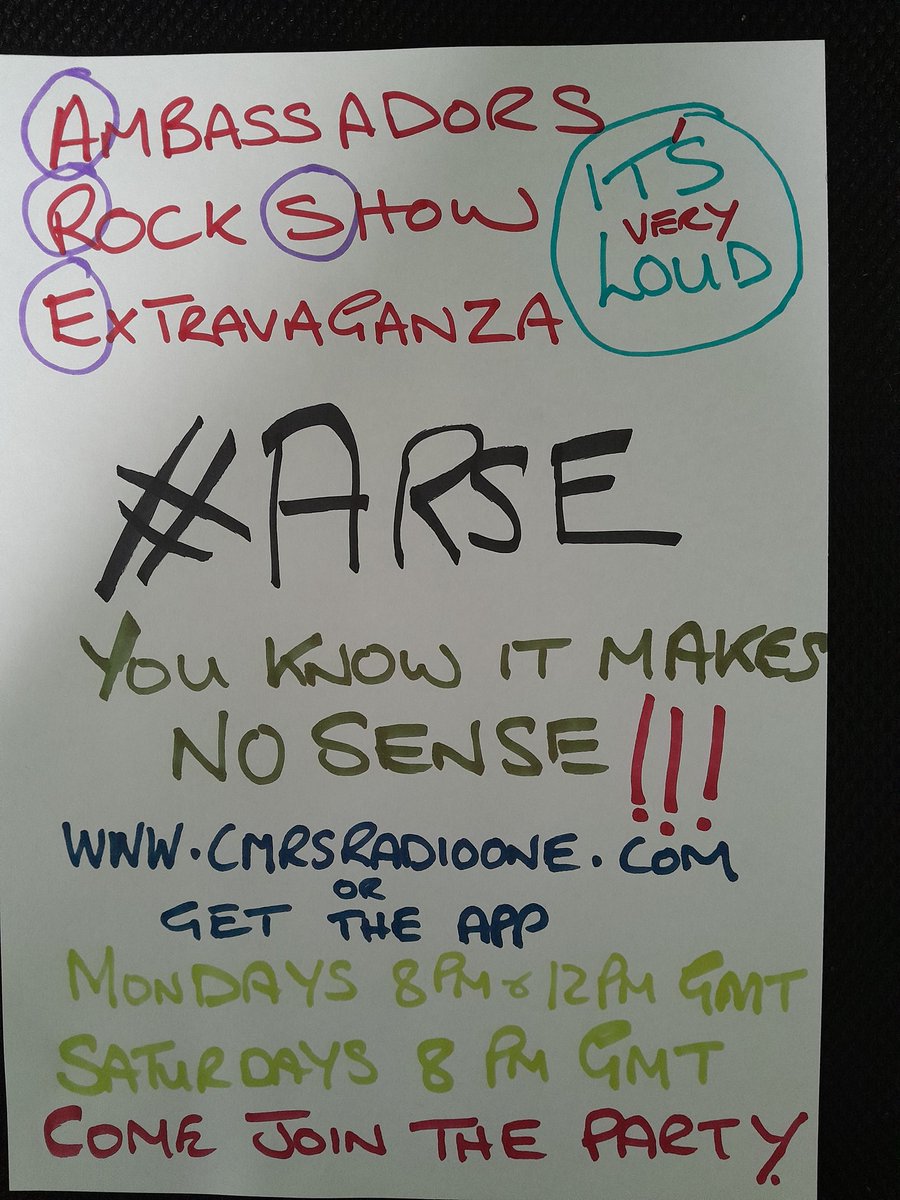 BingfromKiddy's tweet photo. On @CRMSradioone tonight 8pm & 12pm GMT https://t.co/I6RDGzKpQh or get the app Ambassadors Rock Show Extravaganza has 3 tracks from Paranoid @BlackSabbath and a tribute to @myMotorhead concert at @TheHallsWolves Wolves Civic 2009 supported by @thedamned @girlschoolband #itsloud https://t.co/uuxUmeAwhC