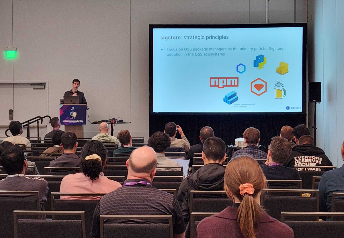 Hayden Blauzvern from Google's open source security team discusses how Sigstore is prioritizing package managers as the main avenue for Sigstore adoption. Learn more about Sigstore: openssf.org/projects/sigst… #SOSSCommunity
