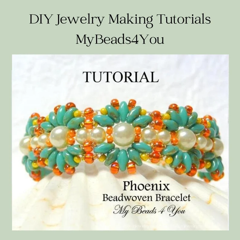 #beadingprojects #Craftideas 🥰#CraftBizParty #jewelrymakingsupplies #etsysupplies #craftsupplies #Etsyfinds #Epiconetsy #Etsy #Smilett23 #Shopindie #pattern #beadingpattern #craftbuzz #diybracelet #beadwoven #phoenix #jewelryideas #diygifts mybeads4you.etsy.com/listing/169973…