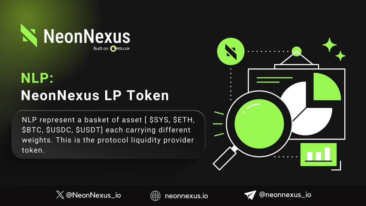 What is NLP?

Let's discover the fundamentals behind NeonNexus LP Token.

We'll explore the fee structure, reward for stakers, its asset weight and how they affect fees, etc

A🧵