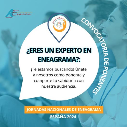 Ven como ponente a las Jornadas Nacionales de Eneagrama de España 2024. Envíanos tus propuestas completando nuestro formulario de presentación: forms.gle/Up4mrJSCp8R3pd…… antes del 30 de Abril de 2024. 📷 Encuentra todos los detalles en nuestra página web: aeneagrama.es/jornadas-nacio…
