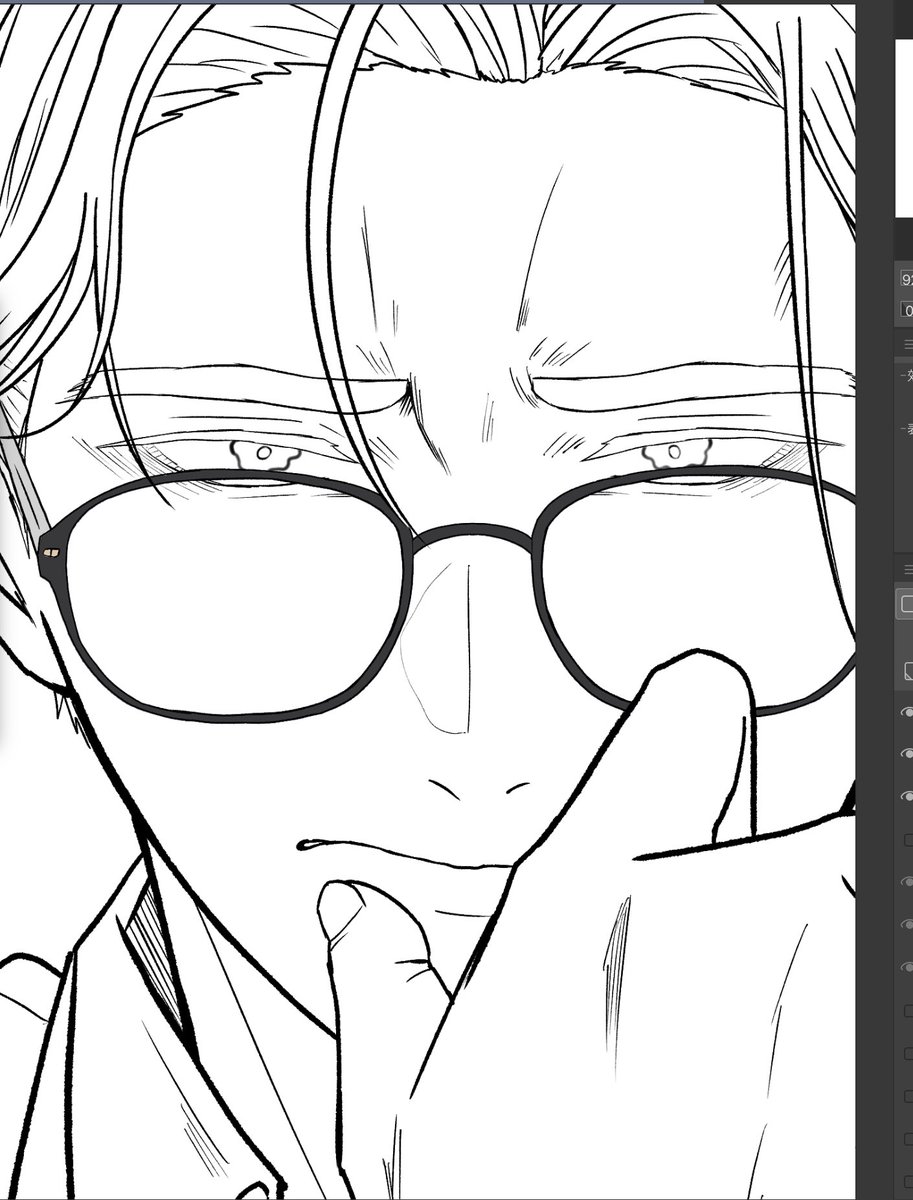 表紙描けたら寝るぞ… 