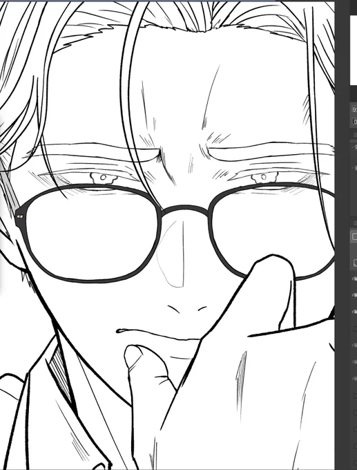 表紙描けたら寝るぞ… 