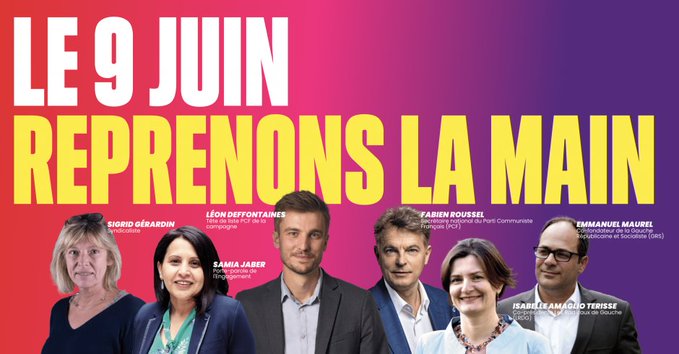 PCFRhone69's tweet photo. La seule liste qui redonne de l'espérance est #AvecLéon #Reprenonslamain #9juin ⏬
Il y a en effet urgence à refondre une politique d'espérance pour éviter la lame de fond RN qui prospère sur le désespoir de nos concitoyens. https://t.co/yEi57aIE8a
