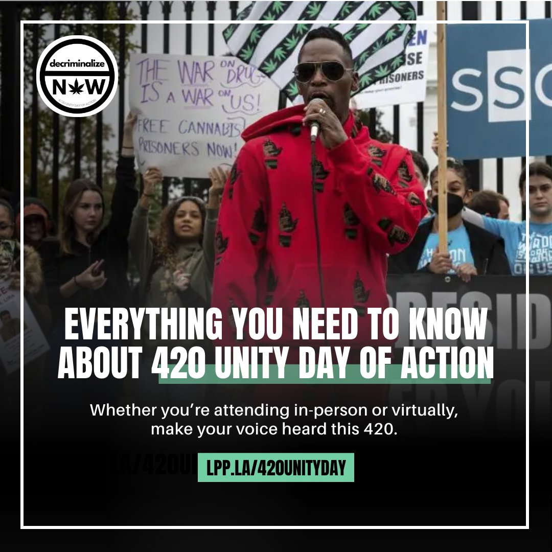 Our #420UnityDay is this Thursday, April 18th! Here's everything you need to know about what will be the largest bi-partisan coalition of cannabis advocates to ever lobby in Washington D.C. 🧵 lastprisonerproject.org/420-unity-day-…