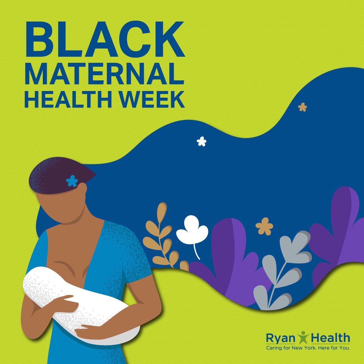 This week is #BlackMaternalHealthWeek. Ryan Health continues to work to ensure better outcomes for both moms and babies of color. We strive to provide care that helps moms throughout their pregnancies and once their little ones arrive to bring racial parity to reproductive care.