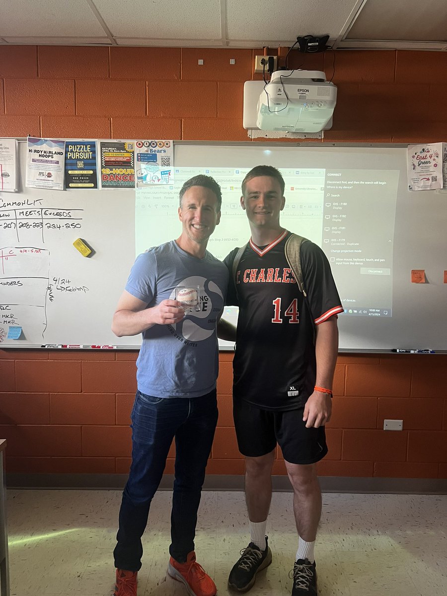 Mac Paul (@macpaul40) on Twitter photo Thank you Mr. Biernacki for being a great teacher and leader! #Teacherappreciation <a href="/stce_baseball/">St. Charles East Baseball</a> <a href="/CoachSutor/">Derek Sutor</a> Thank you Mr. Biernacki for being a great teacher and leader! #Teacherappreciation <a href="/stce_baseball/">St. Charles East Baseball</a> <a href="/CoachSutor/">Derek Sutor</a>