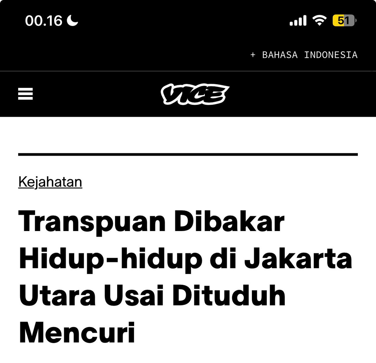 trigger warning: transfobia, pembunuhan while we're at this, mari ngga lupa kalau tahun 2020, ada 1 transpuan dibakar hidup-hidup di jakarta utara karena dituduh mencuri