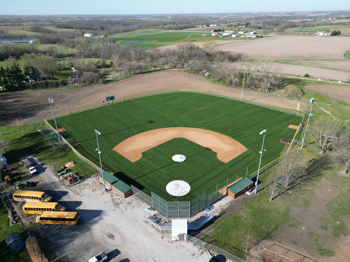 The newly renovated Southeast Warren High School baseball field will be ready for practice soon.