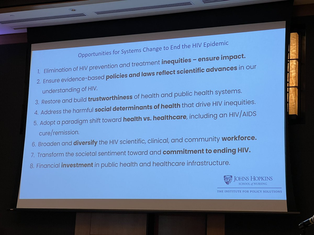 @DrVincentRamos’s keynote address on opportunities for systems change to End the HIV Epidemic at the #2024EHEMeeting at @CHIPTS