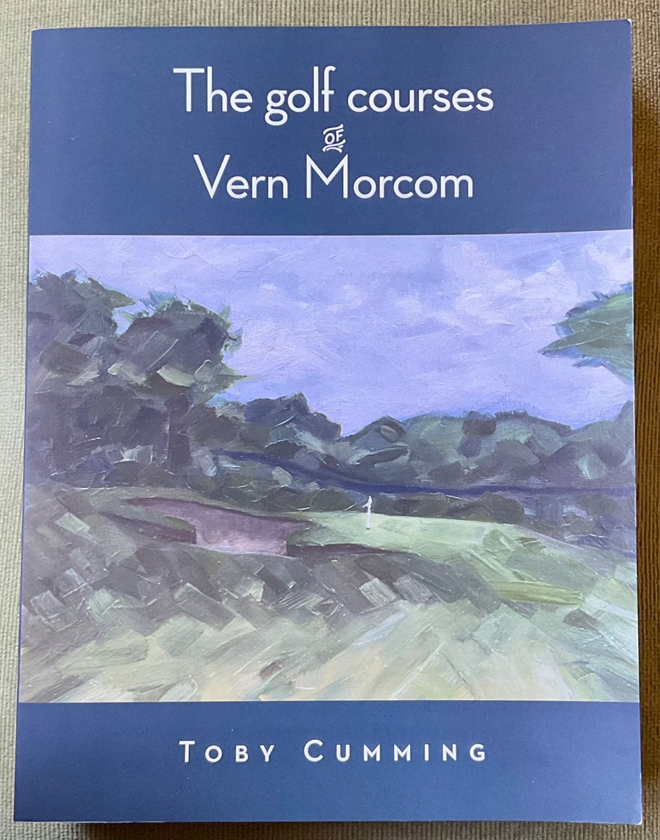 This very comprehensive book, a labour of love by Toby Cumming @morcomcourses, is well worth reading and contains some golden nuggets of information within its pages. I’m not going to spill the beans about them though. Read it yourself! 🙂⛳️