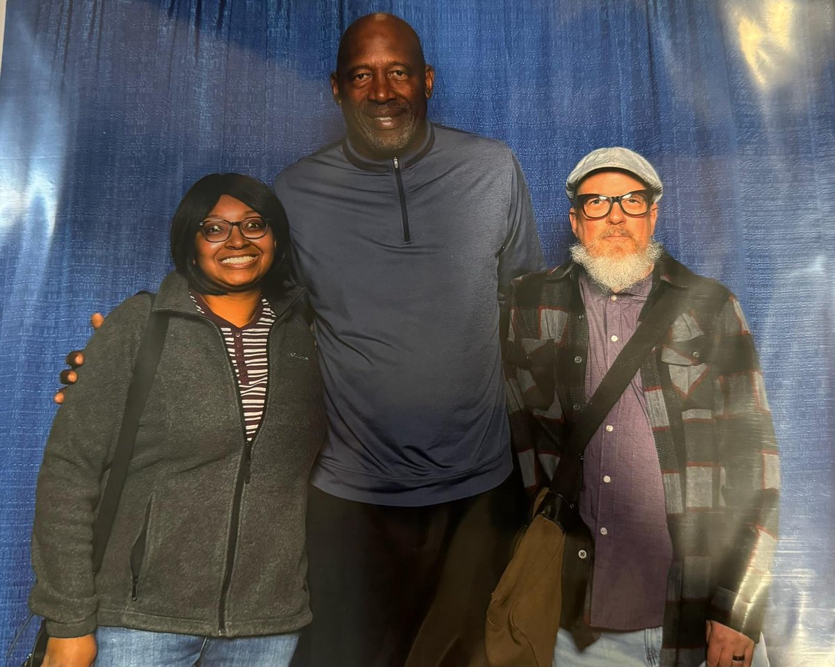 @JamesWorthy42 No question. Just wanted to thank you for being so wonderful to my wife and I. Thrill of my life to meet my childhood hero..