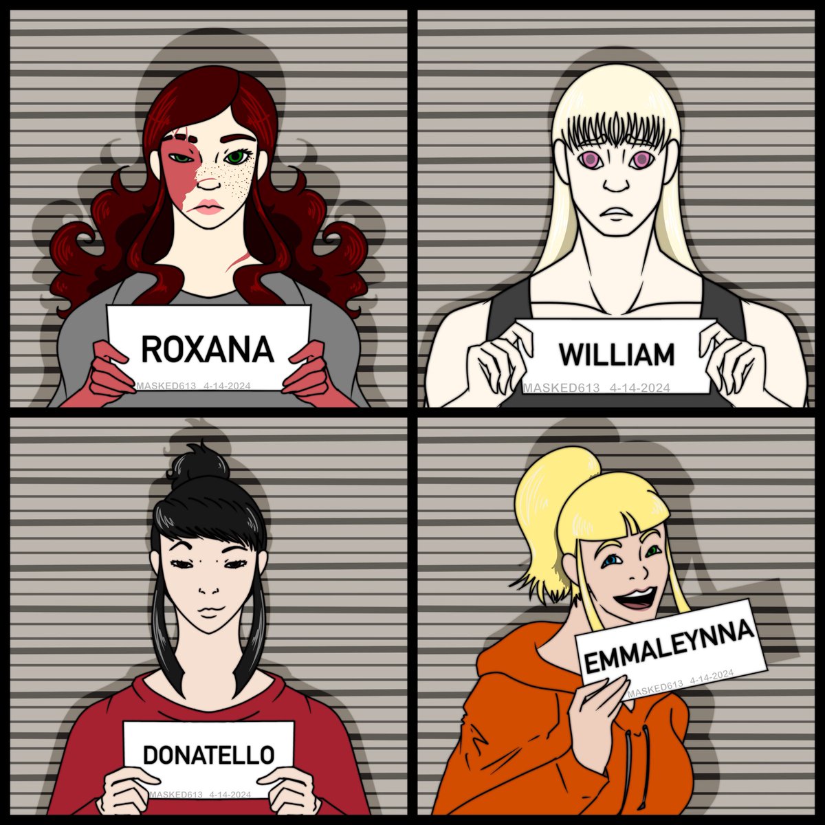MaskedsArt's tweet photo. Criminals, the lot of them #creepypasta #proxy #proxies #OC #creepypastaoc #supernatural #barbiemovie #redrhymer #seer #trick #nobody https://t.co/0kGxQcDsdC
